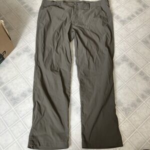 Eddie Bauer Men's Water Repellent UPF 50+ Stretch Tech Pants Tan size 40 X 30